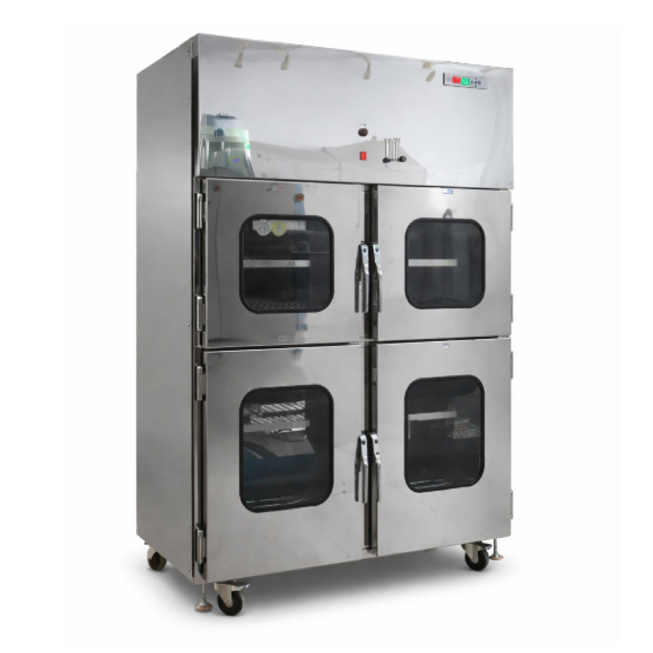 MSE PRO 1–60%RH 1115L Stainless Steel Nitrogen Cabinet for Electronics Storage (Class 1000) - Wafer Carrier Cases - MSE Supplies LLC - MSE Supplies