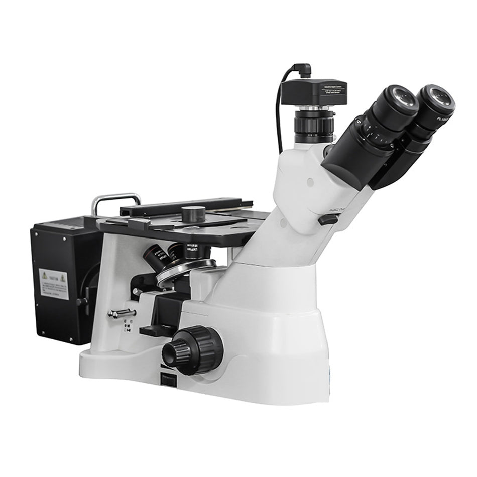 MSE PRO Advanced Inverted Metallurgical Microscope with Intelligent Illumination Control - Metallographic Machines - MSE Supplies LLC - MSE Supplies