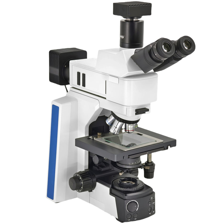 MSE PRO Upright Metallurgical Microscope with Extended Working Distance Optics - Metallographic Machines - MSE Supplies LLC - MSE Supplies