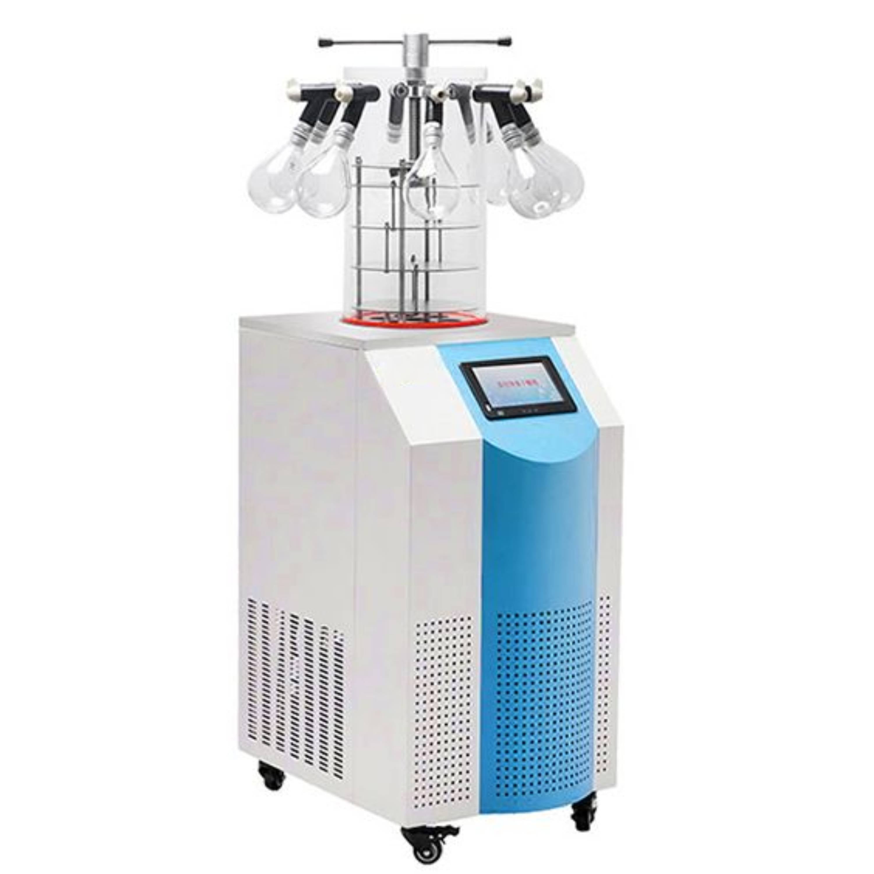 MSE PRO Floor Freeze Dryer, Stoppering + Manifold, ‑80 °C, 4kg/24h Capture Capacity