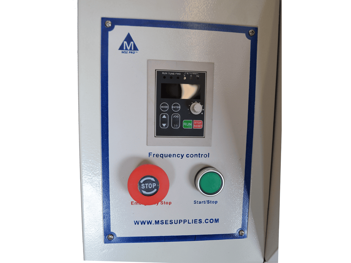 MSE PRO Roller Jar Mill with Safety Guard and Door Interlock System One Tier, 4-Jar up to 20L capacity, Ball Mills, MSE Supplies LLC, MSE Supplies