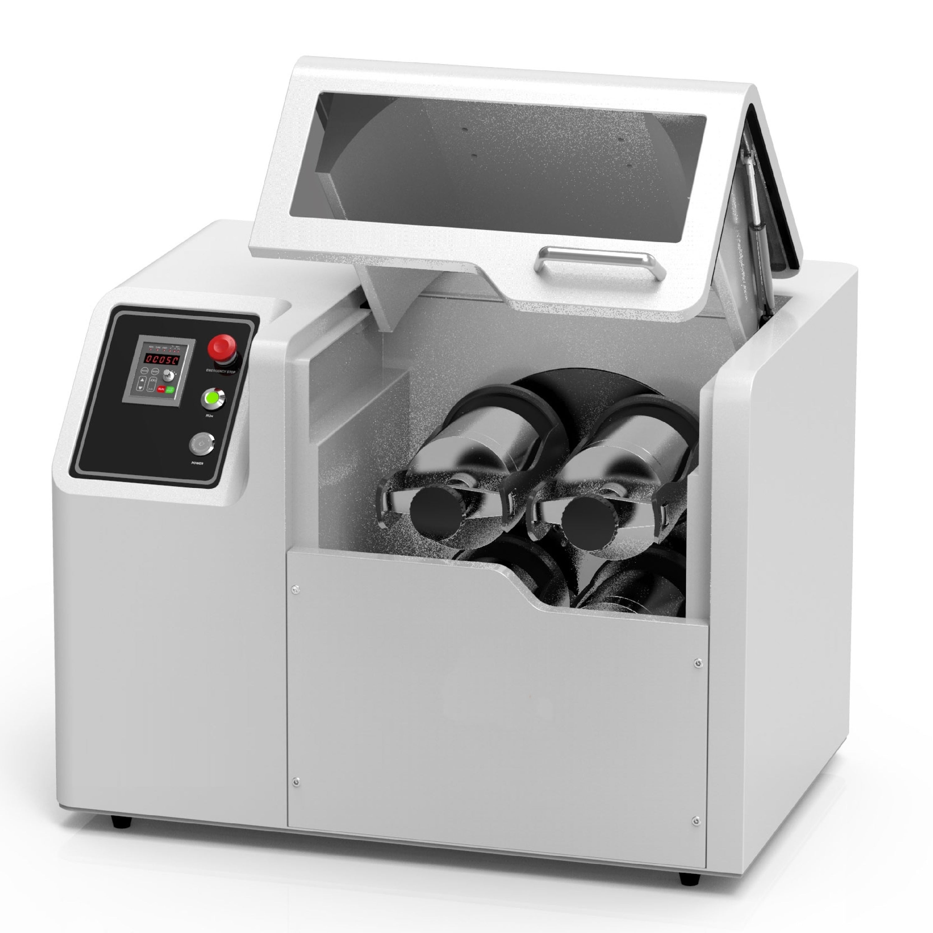 MSE PRO Horizontal Planetary Ball Mill, 1-2L Size (4×250/500mL