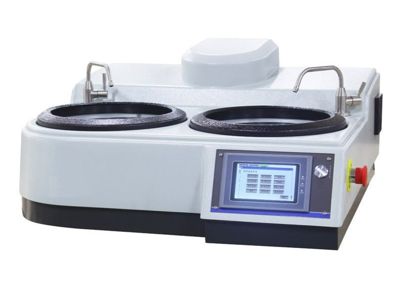 MSE PRO Metallographic Double Wheel Automatic Grinder/Polisher, Continuous Speed Adjustment, Metallographic Machines, MSE Supplies LLC, MSE Supplies