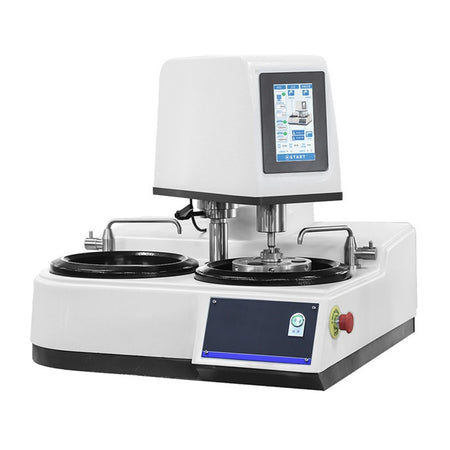 MSE PRO Advanced Metallographic Dual Disc Dual Control Center, Multi-point Loading Switchable Automatic Grinder/Polisher, φ254mm Disk Diameter - Metallographic Machines - MSE Supplies LLC - MSE Supplies
