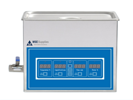 MSE PRO 10L CNC Ultrasonic Cleaner with Heater, 40kHz, 250W Ultrasonic Power, Ultrasonic Baths, MSE Supplies LLC, MSE Supplies