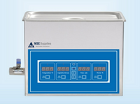 MSE PRO Ultrasonic Cleaner with Heater, 10L Capacity, 40kHz - MSE Supplies LLC