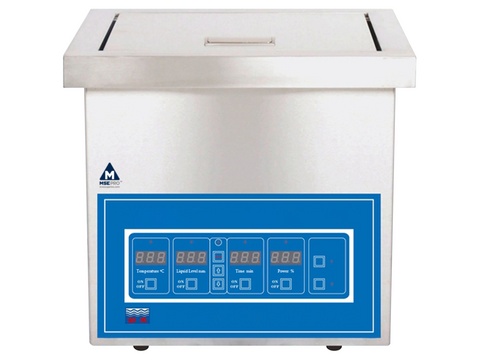 MSE PRO 13 CNC Ultrasonic Cleaner with Heater, 40kHz, 200W Ultrasonic Power, Ultrasonic Baths, MSE Supplies LLC, MSE Supplies