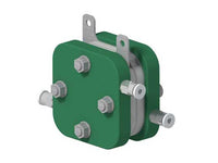 Alkaline Water Electrolysis Stack Hardware - 1cm², Circular Electrode, 2 Cell, Electrochemical Products, MSE Supplies LLC, MSE Supplies