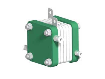 Alkaline Water Electrolysis Stack Hardware - 4cm², Circular Electrode, 5 Cell, Electrochemical Products, MSE Supplies LLC, MSE Supplies