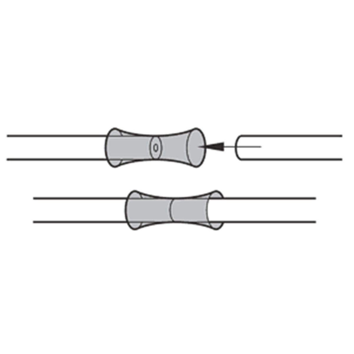BASi Flanged Tubing Connectors - Clear, 20/pack - Animal Studies - BASi - MSE Supplies