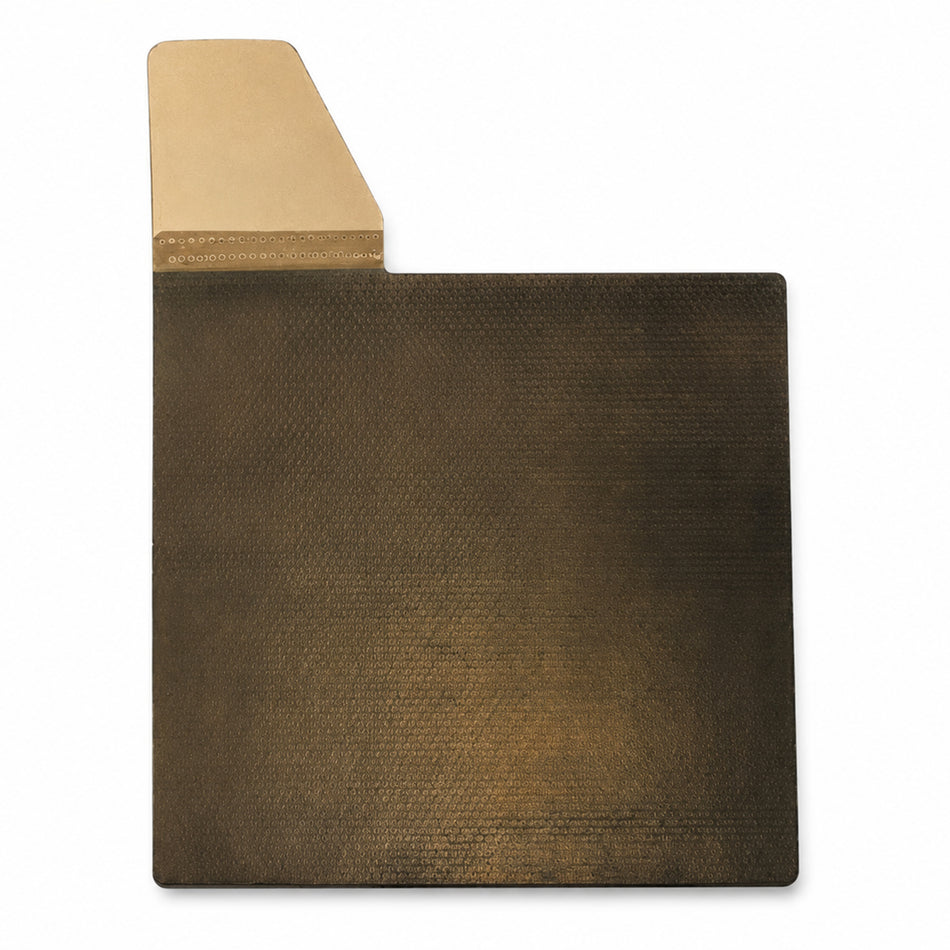Sintered Nickel Electrode Sheet for Alkaline Batteries and Electrolyzers, 150mm × 158mm × 0.76mm