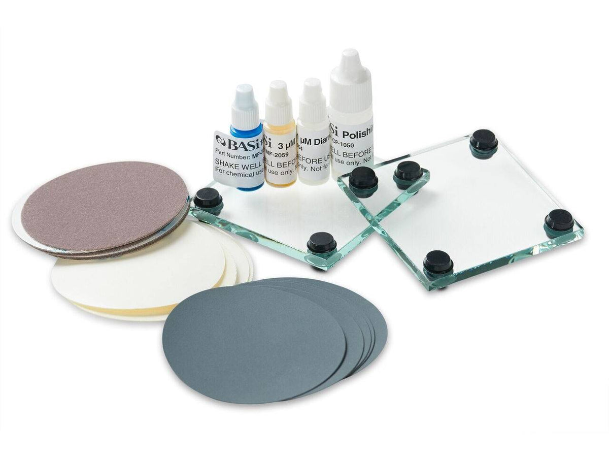BASi PK-4 Electrode Polishing Kit, Electrochemical Products, BASi, MSE Supplies