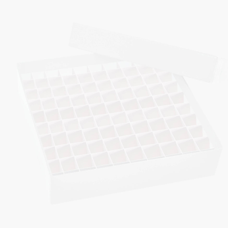 Maxxline® Cardboard box B9 50 mm with 9x9 cell dividers Carton Cryo(36 pcs)