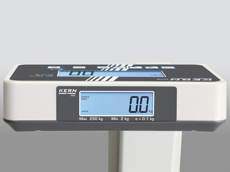 Kern Personal Floor Scale MPE 250K100HM, Balances and Scales, Kern, MSE Supplies