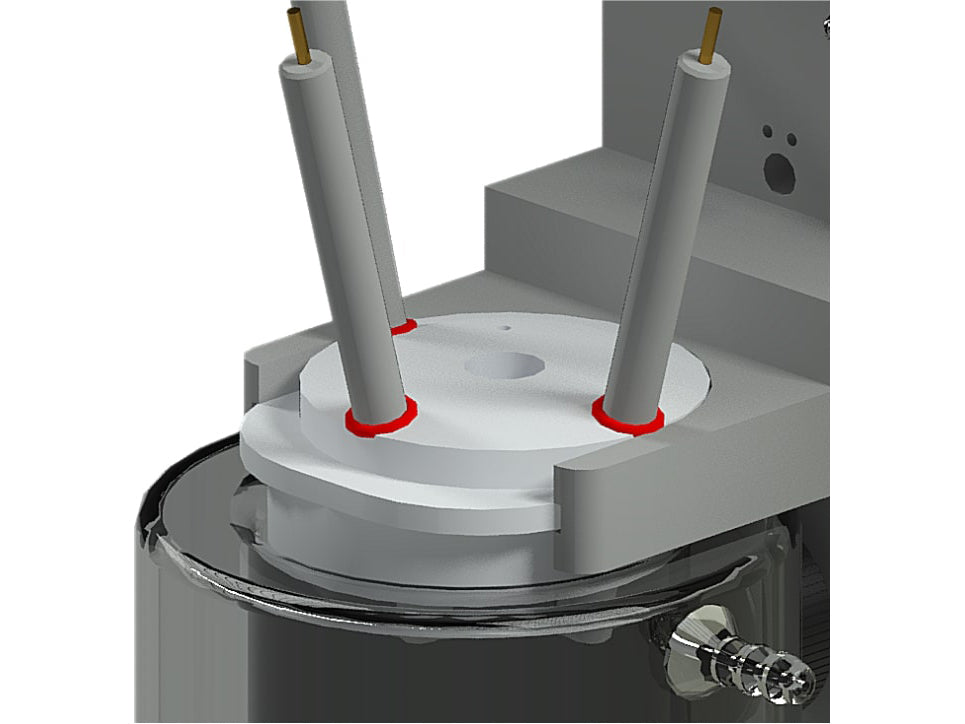 BASi Offset Cell Top, Electrochemical Products, BASi, MSE Supplies