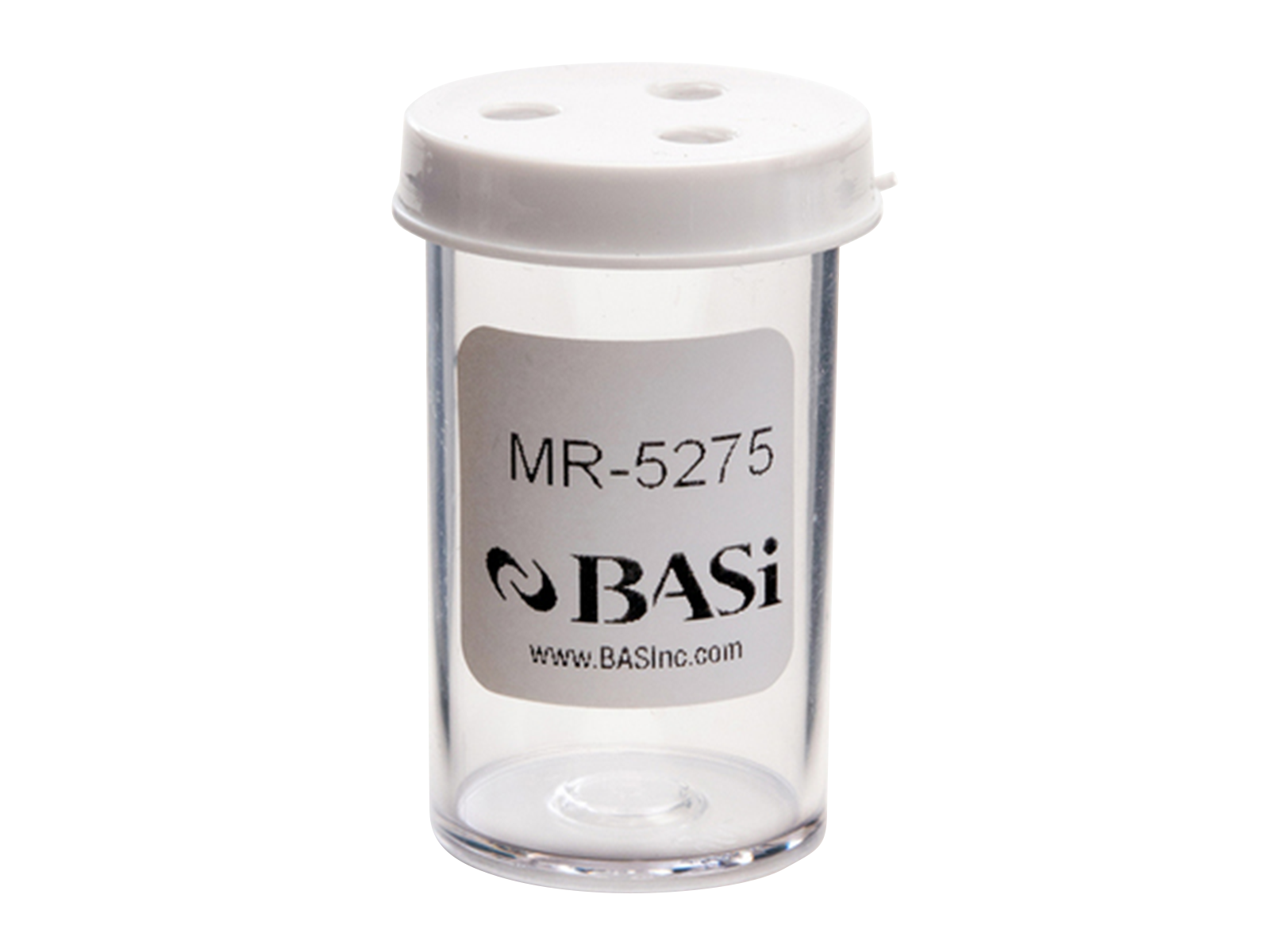 BASi Reference Electrode Storage Vial with Cap, Electrochemical Products, BASi, MSE Supplies