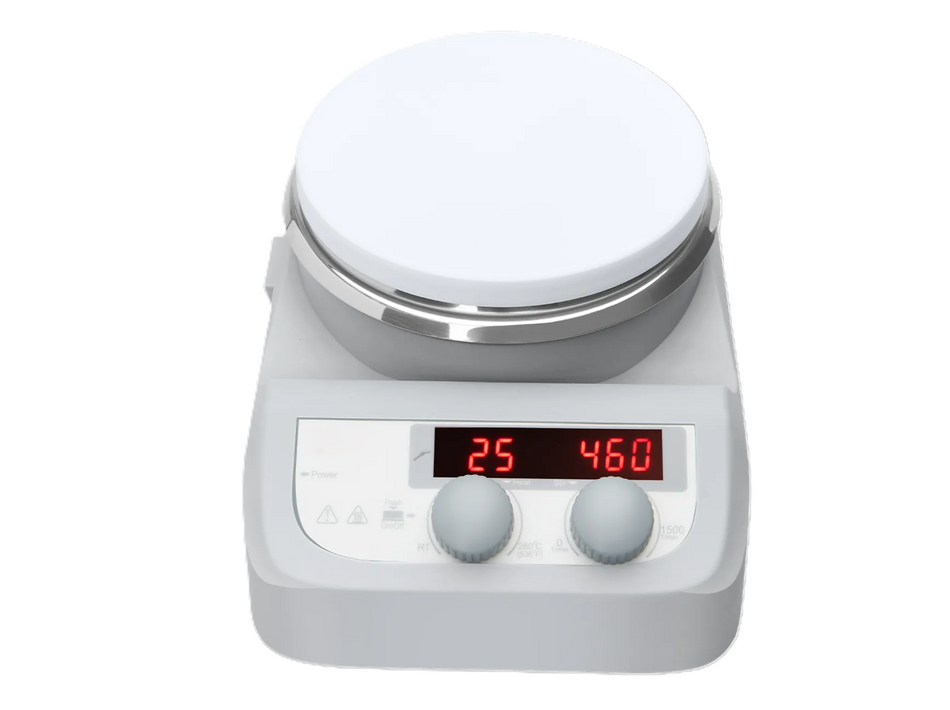 MSE PRO LED Digital Magnetic Hotplate Stirrer, Up to 280℃, Stirrers, MSE Supplies LLC, MSE Supplies