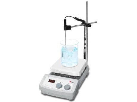 MSE PRO LED Magnetic Hotplate Stirrer With 7 Inch Ceramic Plate, Stirrers, MSE Supplies LLC, MSE Supplies