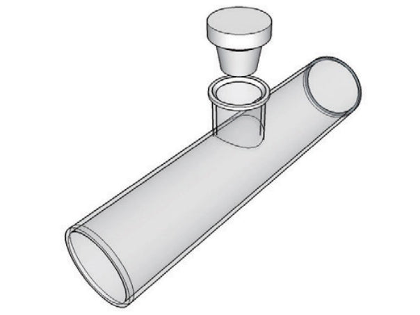 MSE PRO Cylinder Type Cuvettes With Stopper, 100mm Path Length, Optical Glass (340nm-2500nm), Laboratory Spectrometers and Spectrophotometers, MSE Supplies LLC, MSE Supplies