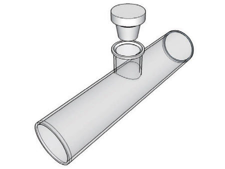 MSE PRO Cylinder Type Cuvettes With Stopper, 100mm Path Length, Optical Glass (340nm-2500nm), Laboratory Spectrometers and Spectrophotometers, MSE Supplies LLC, MSE Supplies