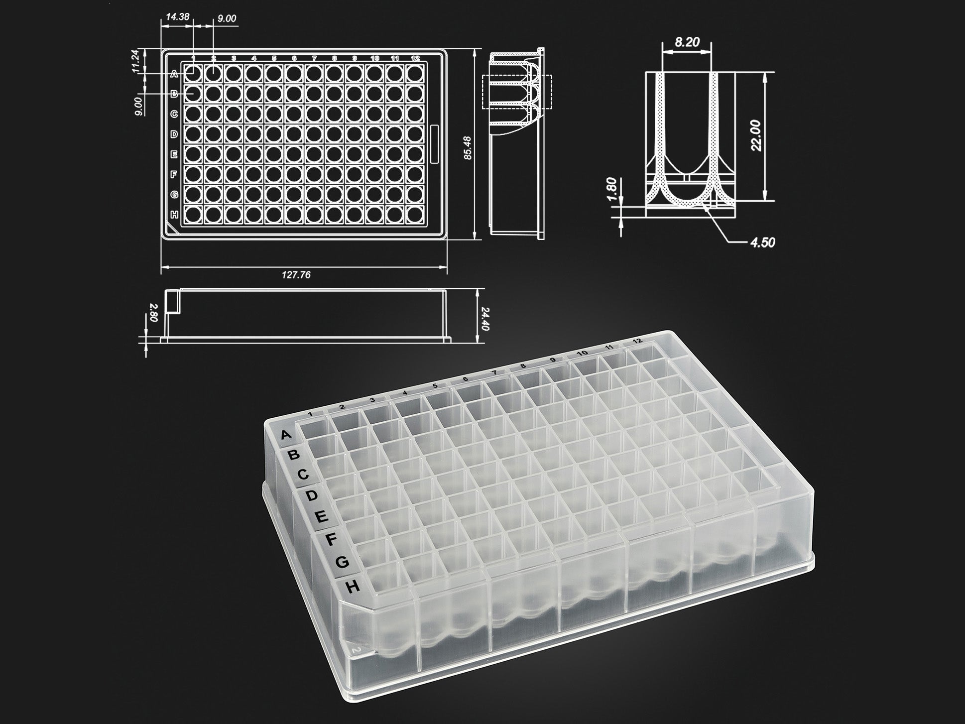 MSE PRO OptiWell™ Deep Well Plates, PCR Products, MSE Supplies LLC, MSE Supplies
