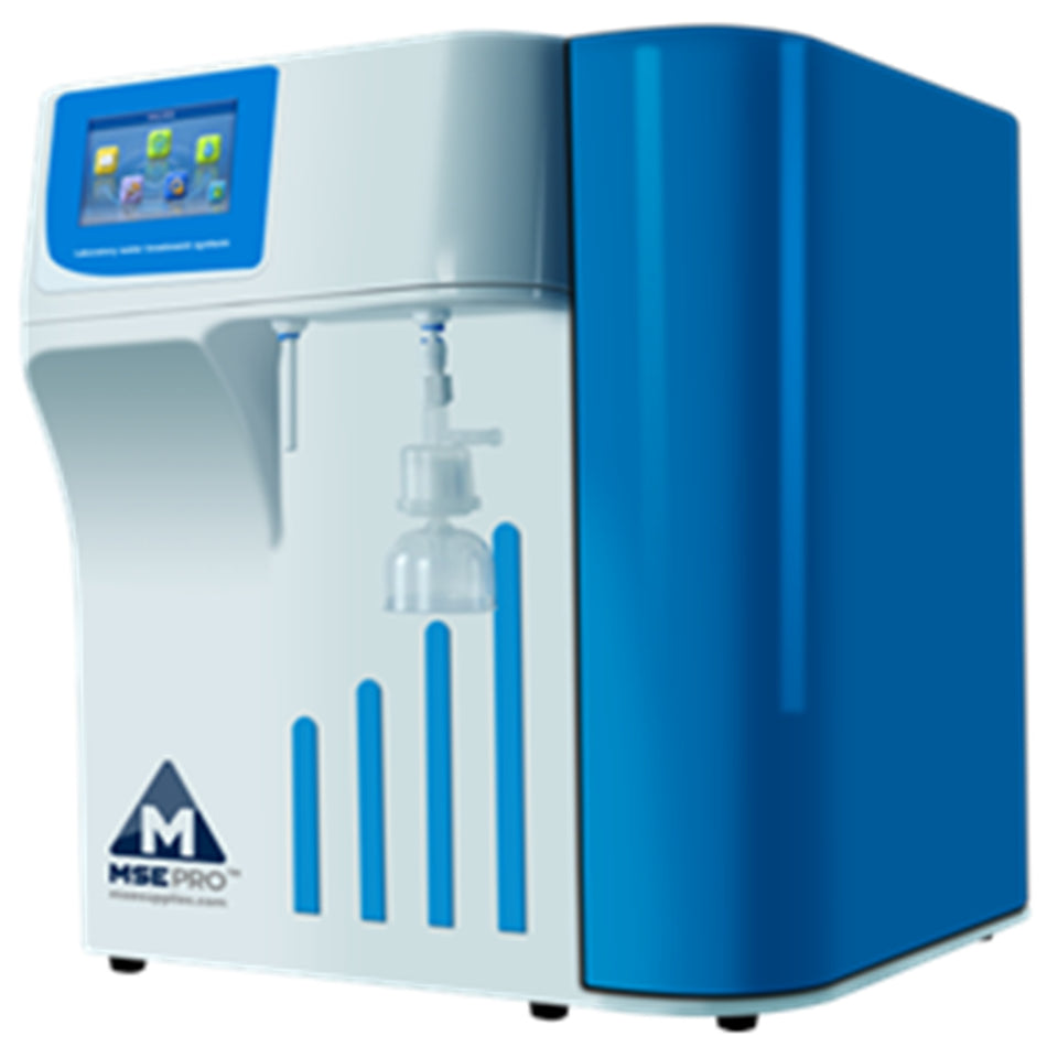 MSE PRO Type 1 Ultrapure Water Purifier - Water Filtration Systems - MSE Supplies LLC - MSE Supplies