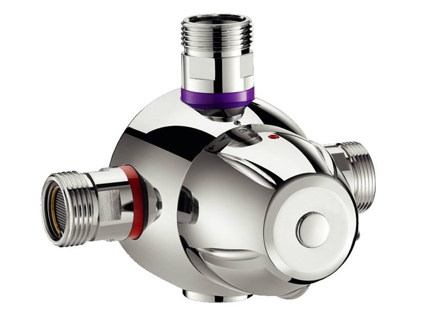 Ecosafe Thermostatic Mixing Valve for Safety Shower and Combination Unit - MSE Supplies LLC