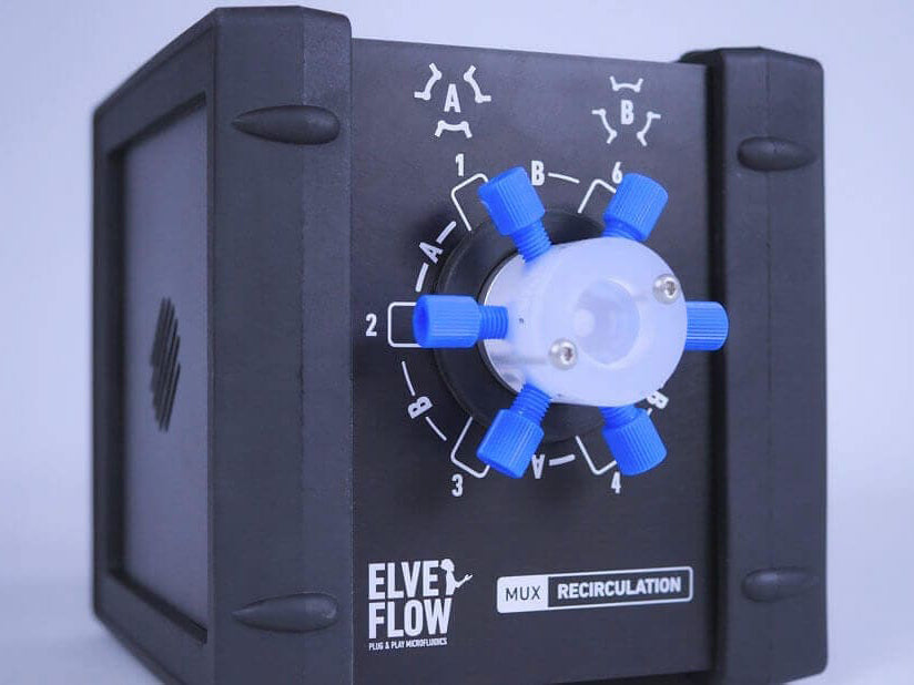 ELVEFLOW MUX Recirculation 6/2 Microfluidic Recirculation Valve, Pump Systems, ELVEFLOW, MSE Supplies
