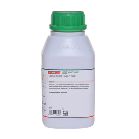 HIMEDIA Orange Serum HiVeg™ Agar/ Broth 500G
