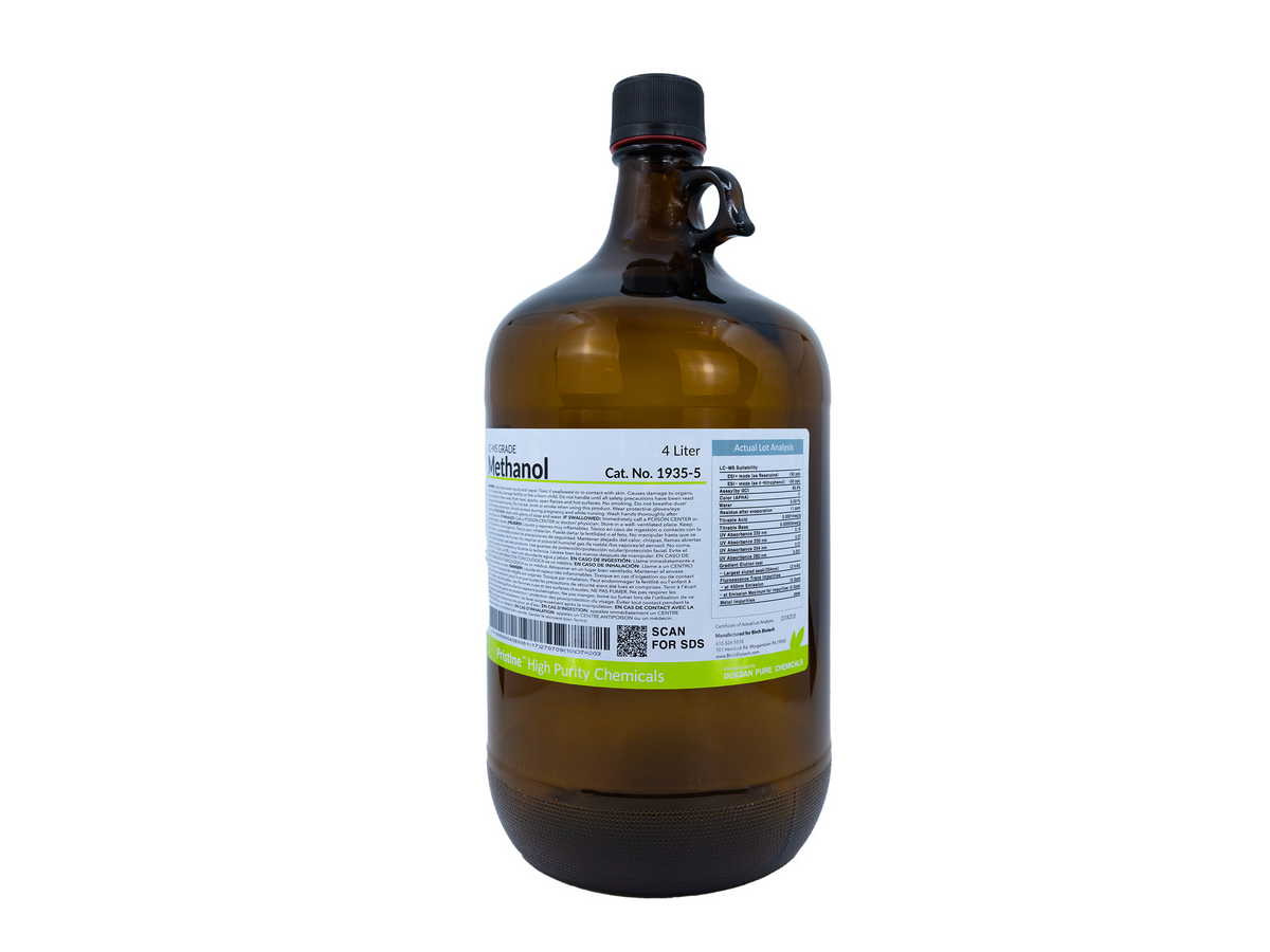 Birch Biotech PRISTINE Methanol, LC-MS Grade, Reagents, Birch Biotech, MSE Supplies