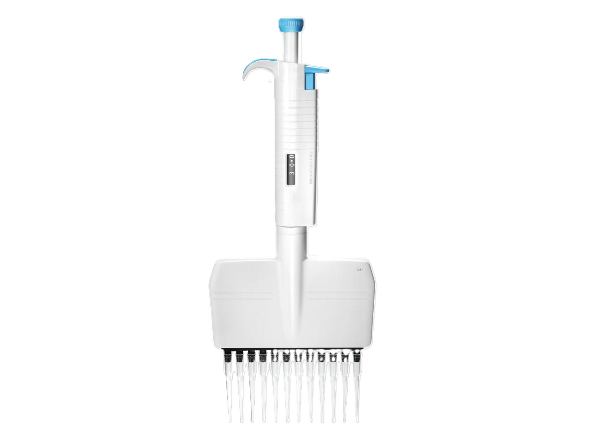 MSE PRO 12-channel Adjustable Volume Mechanical Pipettes, Liquid Handling, MSE Supplies LLC, MSE Supplies