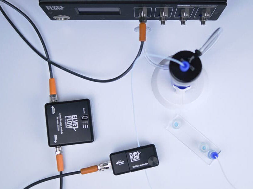 ELVEFLOW Microfluidic Bubble Detector Small V2.5, Pump Systems, ELVEFLOW, MSE Supplies