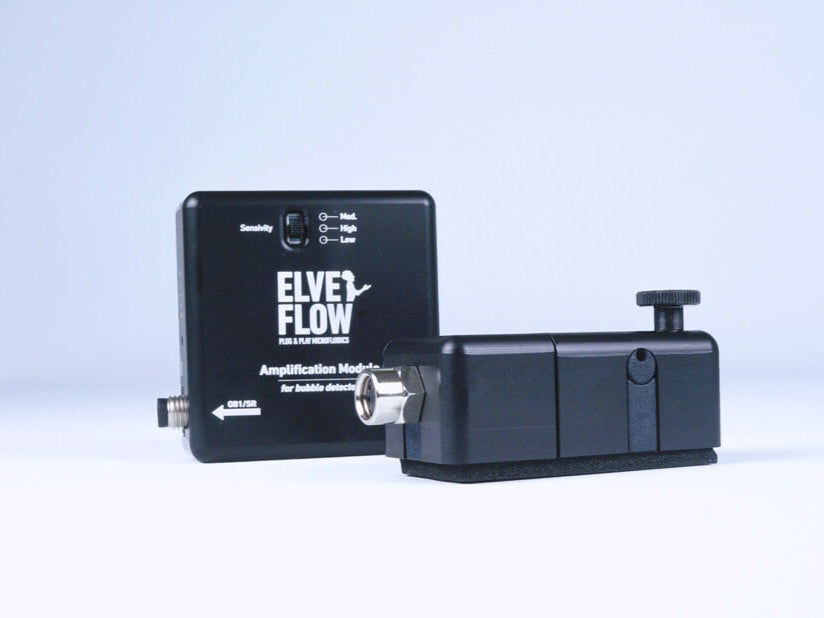 ELVEFLOW Microfluidic Bubble Detector Small V2.5, Pump Systems, ELVEFLOW, MSE Supplies