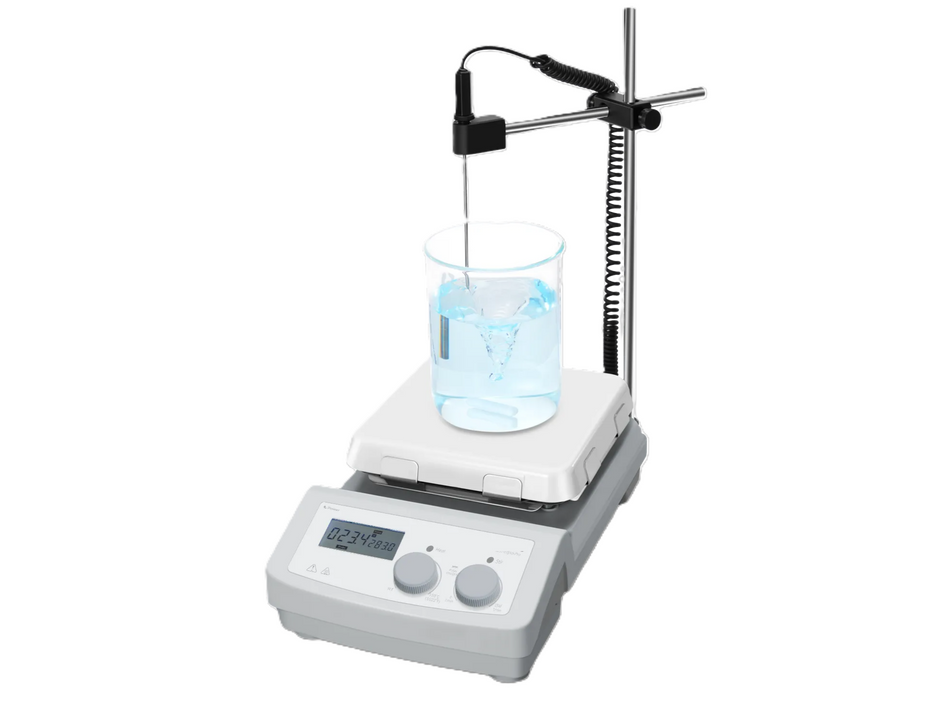 MSE PRO LCD Digital Magnetic Hotplate Stirrer With 7 Inch Ceramic Plate, Stirrers, MSE Supplies LLC, MSE Supplies