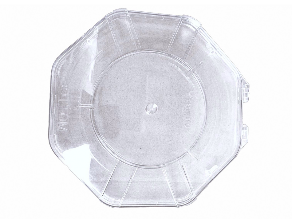 MSE PRO 12 inch, 300 mm Single Wafer Carrier Case, Polypropylene, Cleanroom Class 100 Grade, Wafer Carrier Cases, MSE Supplies LLC, MSE Supplies