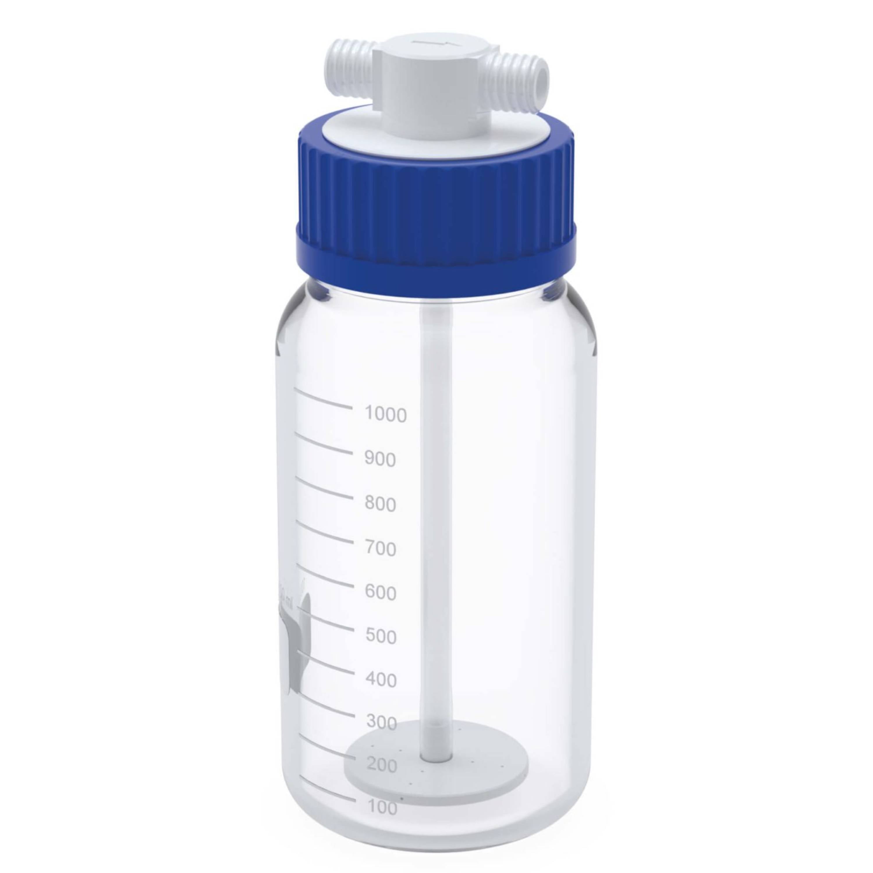 BOLA Scrubber Bottles Vitrum (PTFE/Glas ) - GLS 80, 1000 ml
