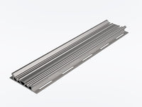 MSE PRO Natural Anodic Oxidation One-Sided Optical Construction Guides (25.5 x 119 mm) - MSE Supplies LLC