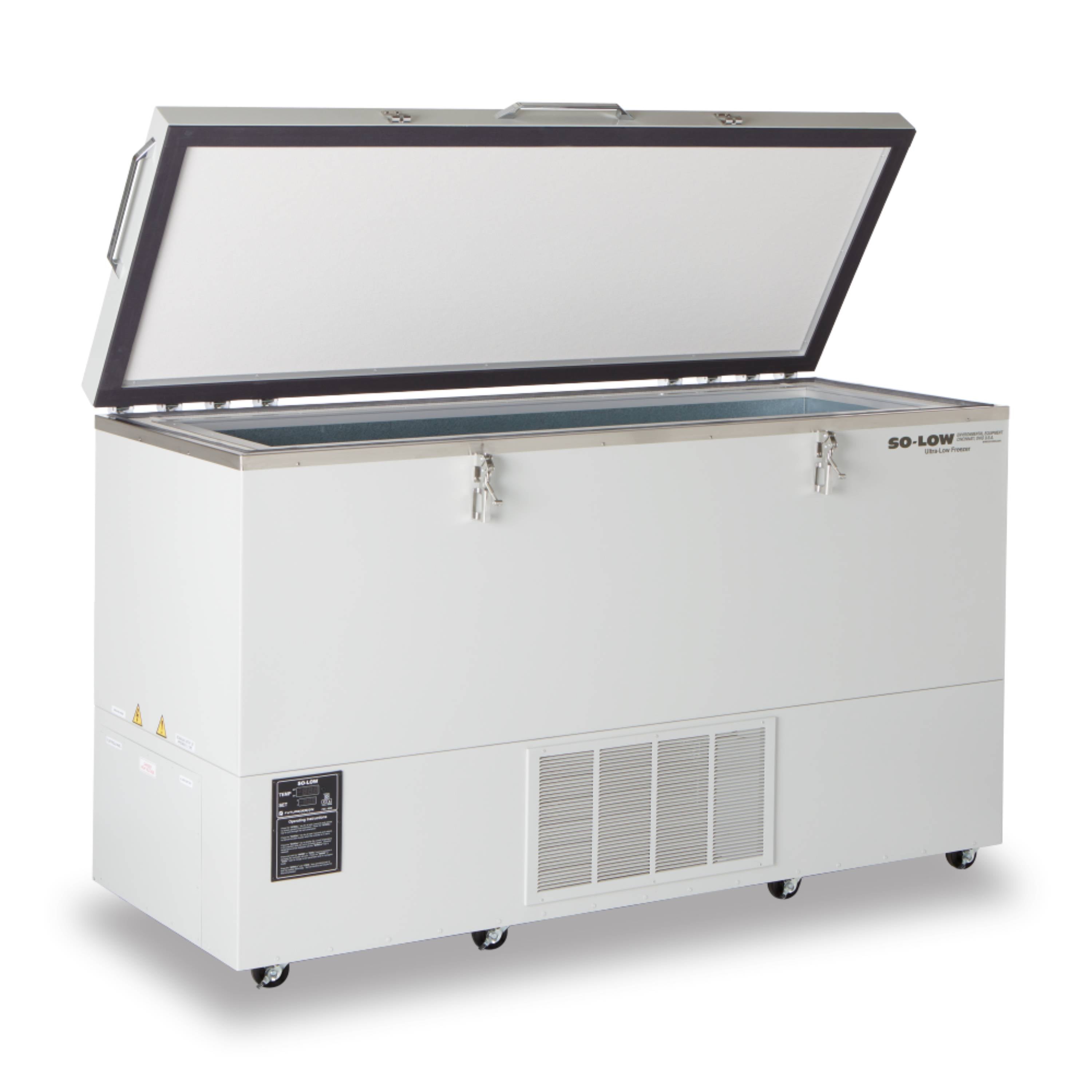 SO-LOW Datalogging Touchscreen Chest Style Low Temperature Freezers To -40°C