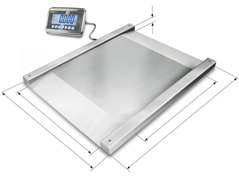 Kern Drive-Through Scale Stainless Steel NFN 600K-1M, Balances and Scales, Kern, MSE Supplies