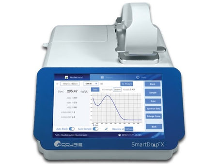 Accuris SmartDrop Nano Spectrophotometers, Laboratory Spectrometers and Spectrophotometers, Accuris, MSE Supplies