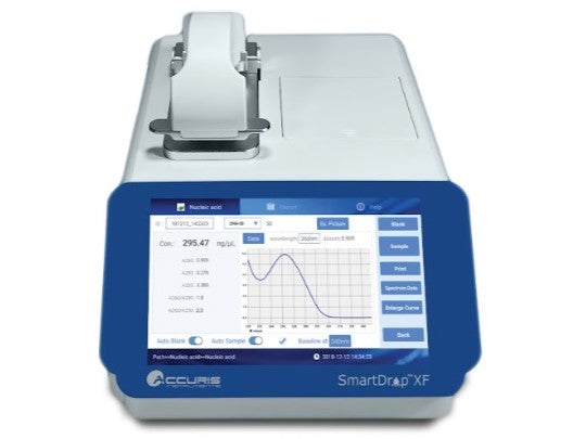 Accuris SmartDrop Nano Spectrophotometers, Laboratory Spectrometers and Spectrophotometers, Accuris, MSE Supplies