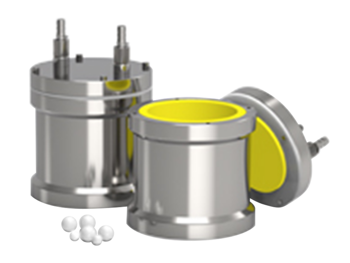 MSE PRO Laboratory Vertical Planetary Ball Mill with Spray Water Cooling System, 1L (4×250mL) - MSE Supplies LLC