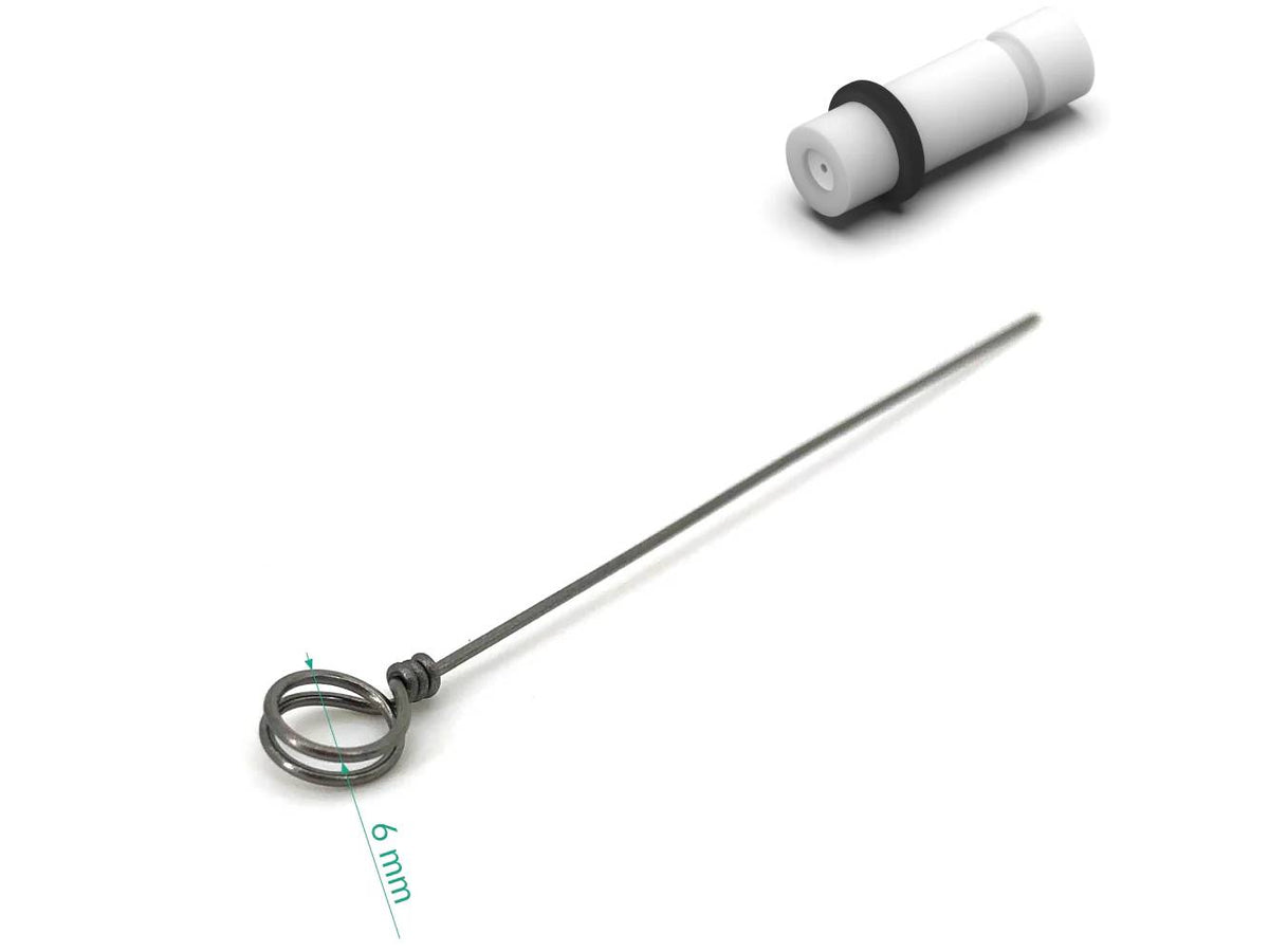 10 PCS Of Metal Wire Clip And PTFE Plug With Expanded PTFE Septum, Electrochemical Products, Redox.me, MSE Supplies