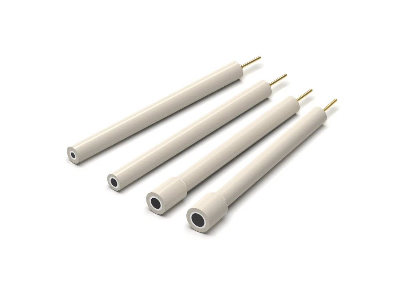 Working Disk Electrode - PEEk Body 6 MM Dia., 70 MM Long, Electrochemical Products, Redox.me, MSE Supplies