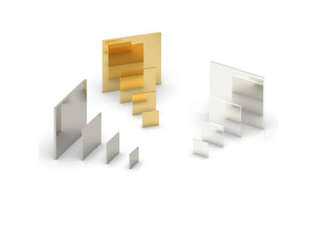 Noble Metal Plate - Platinum, Gold, Palladium, Electrochemical Products, Redox.me, MSE Supplies