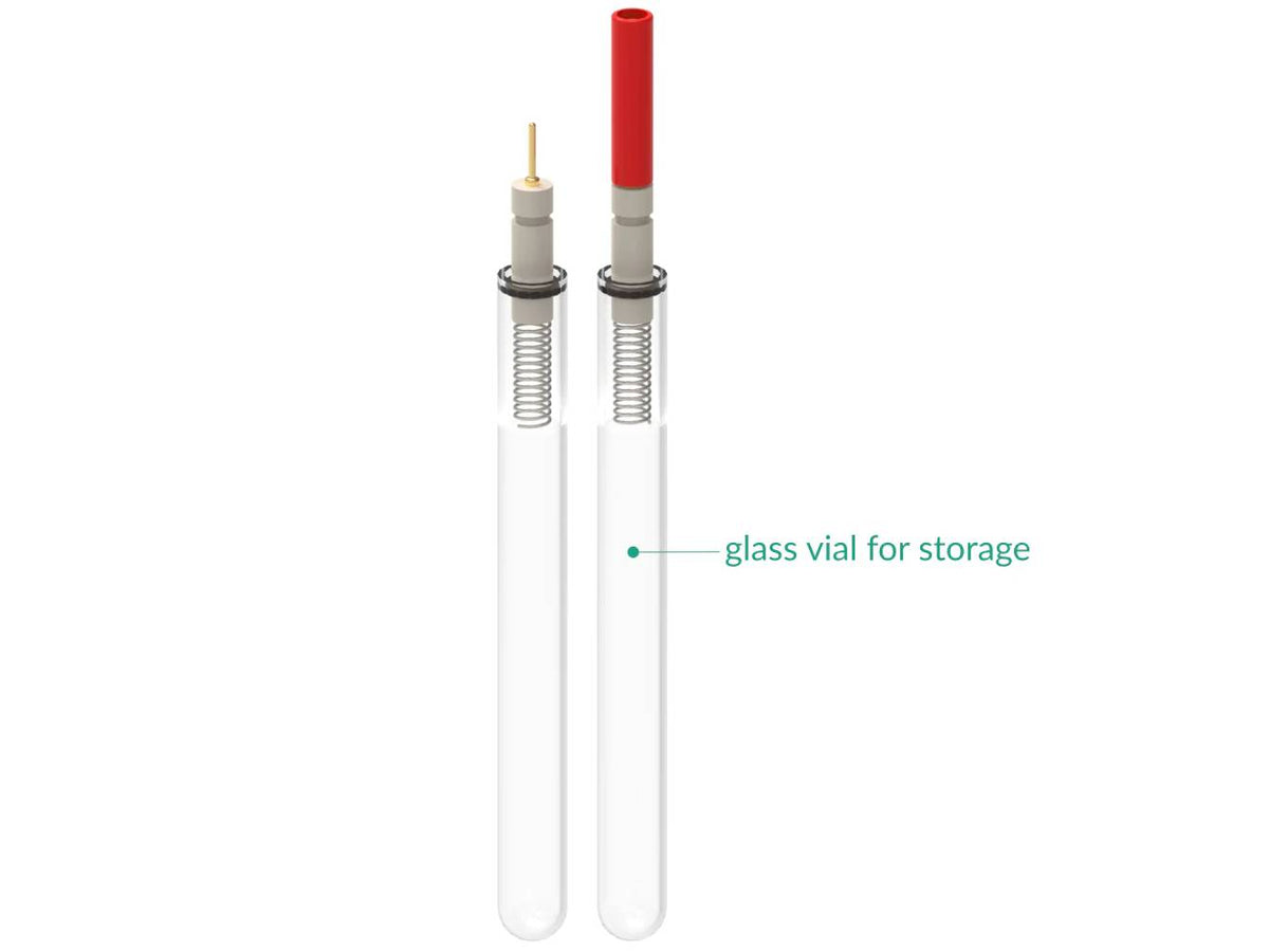 Metal Wire Auxiliary Electrode - 35Hx15 0.6/235 MM, Electrochemical Products, Redox.me, MSE Supplies