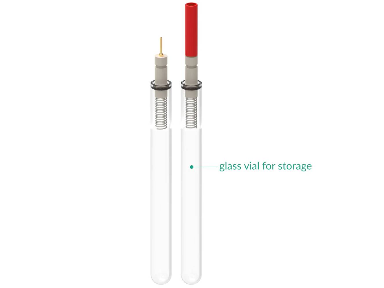 Metal Wire Auxiliary Electrode - 35Hx15 0.6/235 MM, Electrochemical Products, Redox.me, MSE Supplies