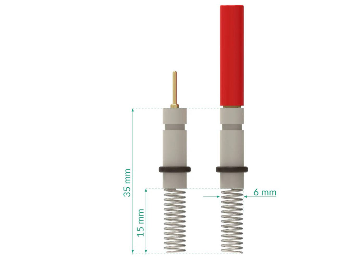 Metal Wire Auxiliary Electrode - 35Hx15 0.6/235 MM, Electrochemical Products, Redox.me, MSE Supplies