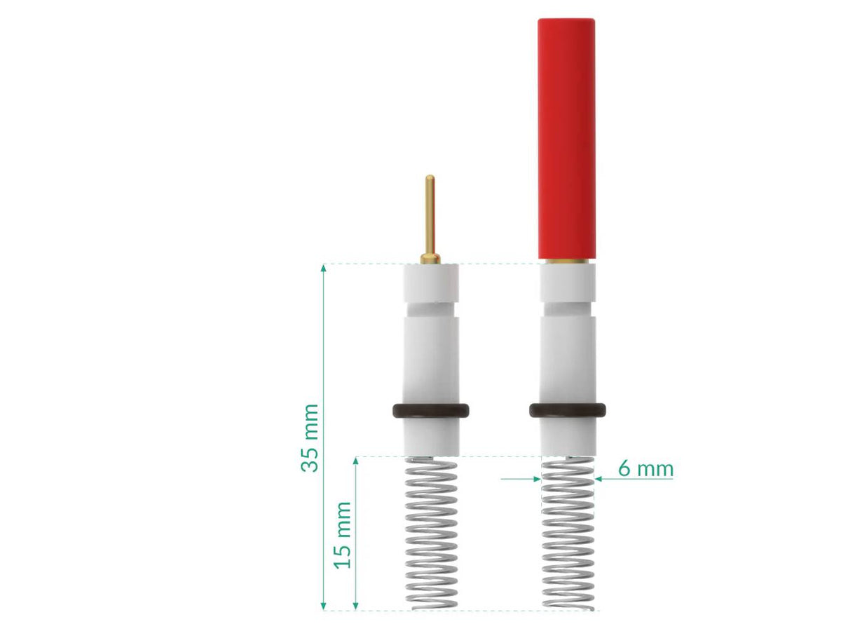 Metal Wire Auxiliary Electrode - PTFE 35Hx15 0.6/235 MM, Electrochemical Products, Redox.me, MSE Supplies