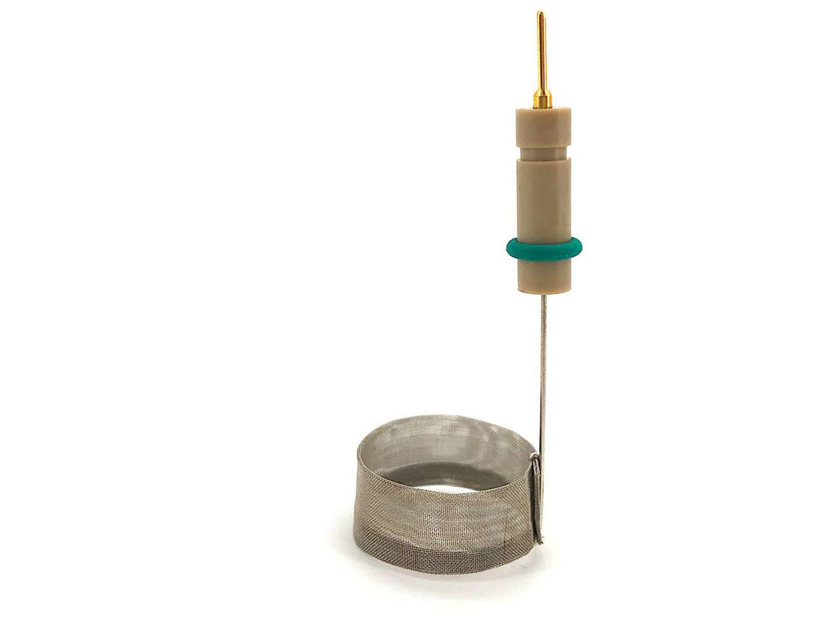 Rhodium Plated Counter Electrode Model 3 – Metal Mesh, Electrochemical Products, Redox.me, MSE Supplies